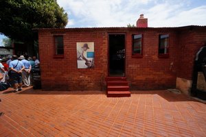 Mandela's home before he was arrested