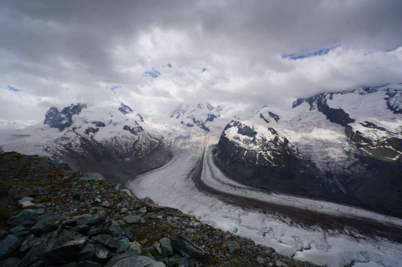 Gornergrat Glacier was too stunning for words