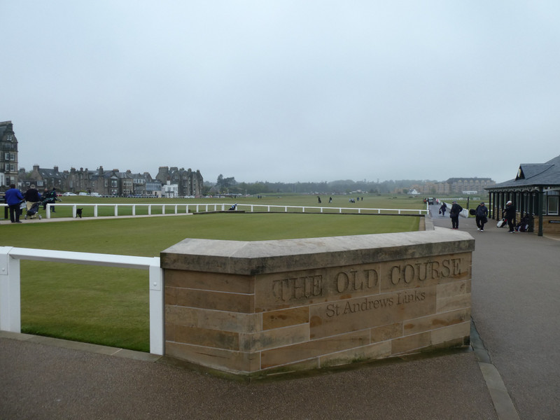 Back at the Old Course