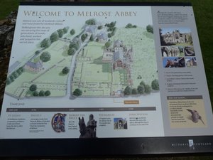 Information about  Melrose Abbey