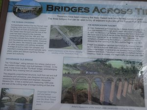 Information on the bridges over the River Tweed