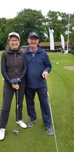 Guymers teeing off at Woodhall Spa