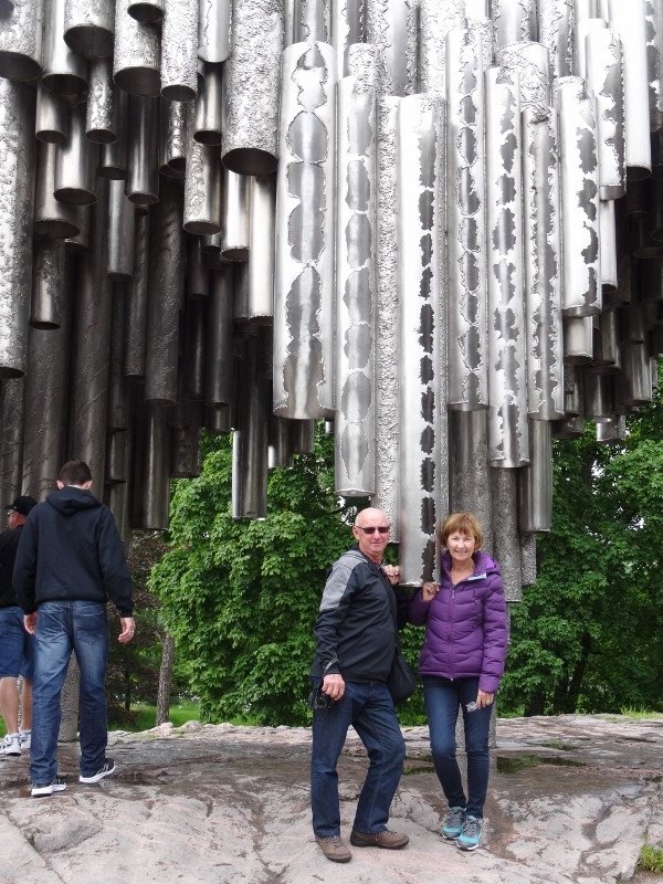 The Sibelius Monument in Helsinki 