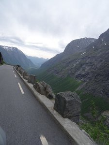 On the Trollistevegen Road
