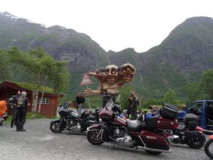Even the Harley Riders love the trolls