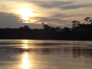 Sunset on the Tamboparta River