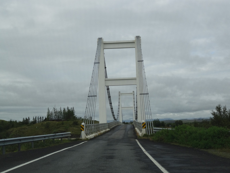 All bridges are single lane - this is a big one