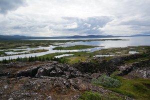 Pingvellir site of the old Parliament