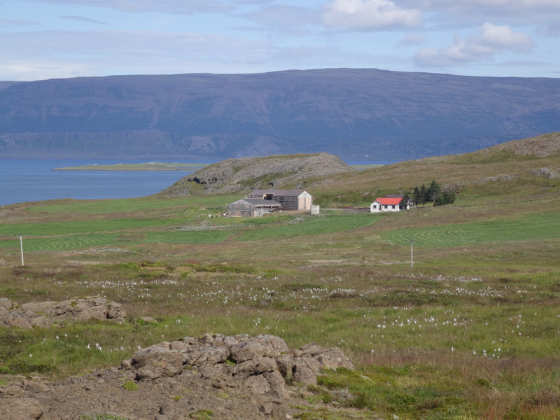 Views over the Breidafjordur bay