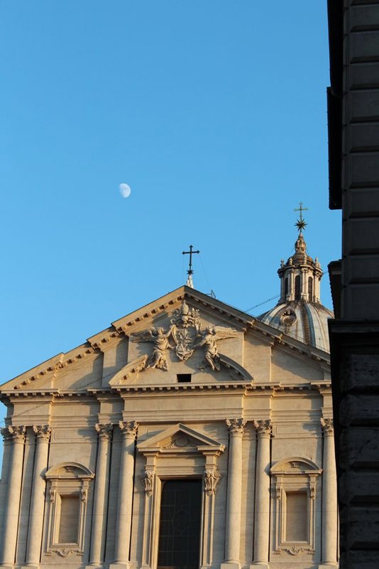 A church near the Piazza Navona