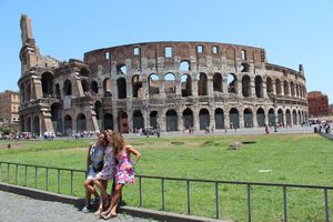 In front of the Coloseum | Photo