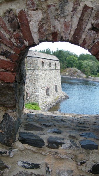 a castle window view
