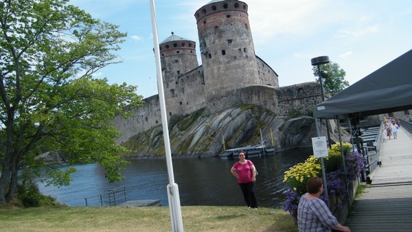 Me at Olaf's Castle