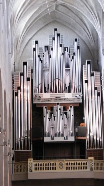 magnificent pipe organ in Turku Cathedral