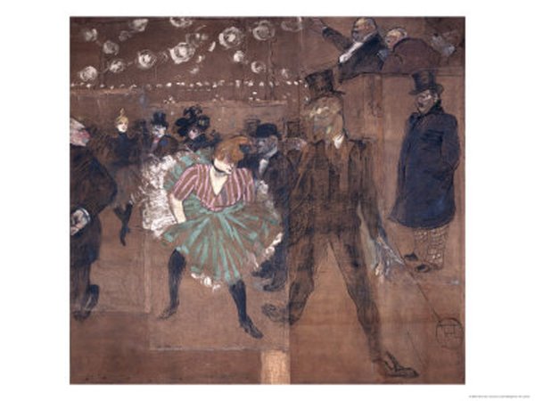 Painting by Toulouse-Lautrec