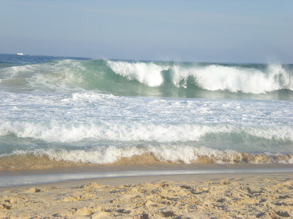 Waves on Leblon Beach