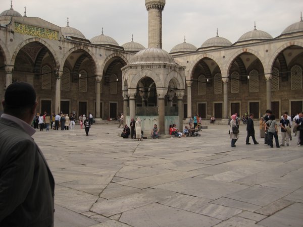Outer Courtyard of the Blue Mosque