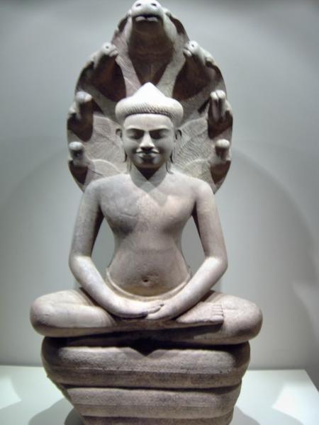 Buddha with Naga