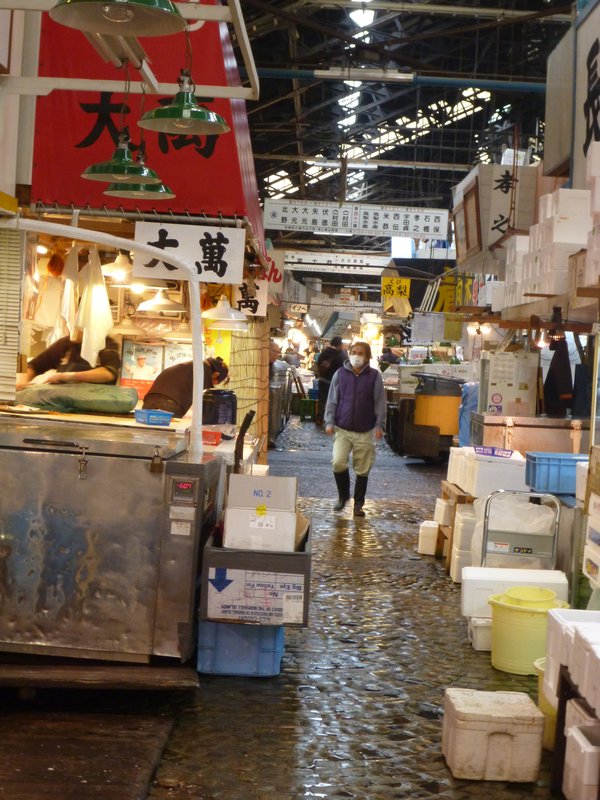 Tsukiji alleys
