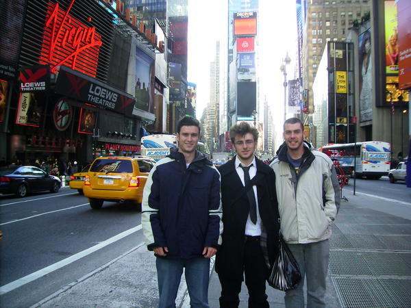 Us in Times Square