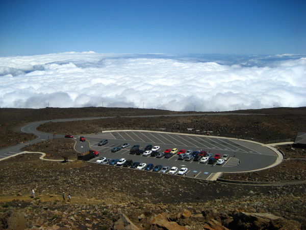 Parking Lot at the Top of the World