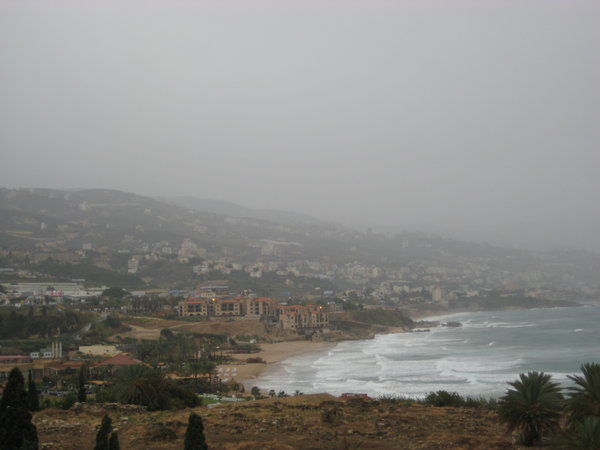 Rain in Byblos
