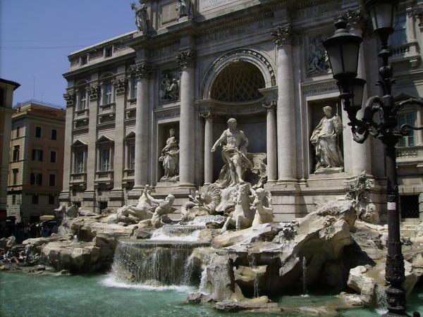 Trevi Fountain by Day