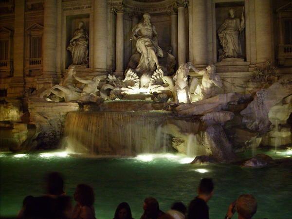 Trevi Fountain by Night