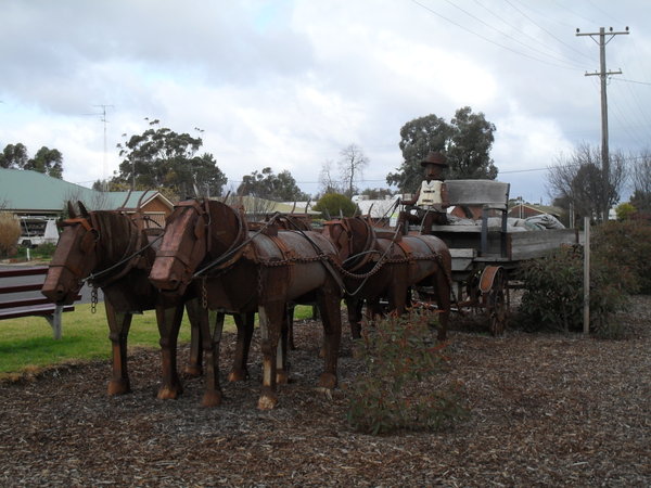 Horses and Cart