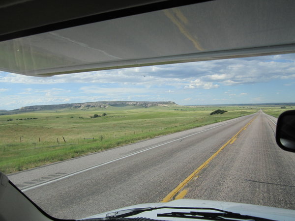 The drive from Wyoming to South Dakota