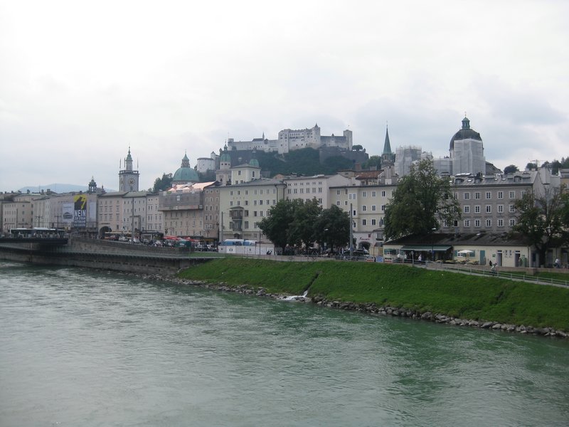 View from the Salzach Bridge
