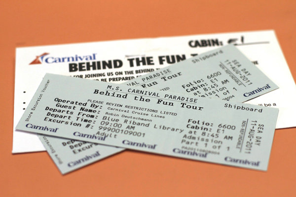 Behind the Fun Tickets