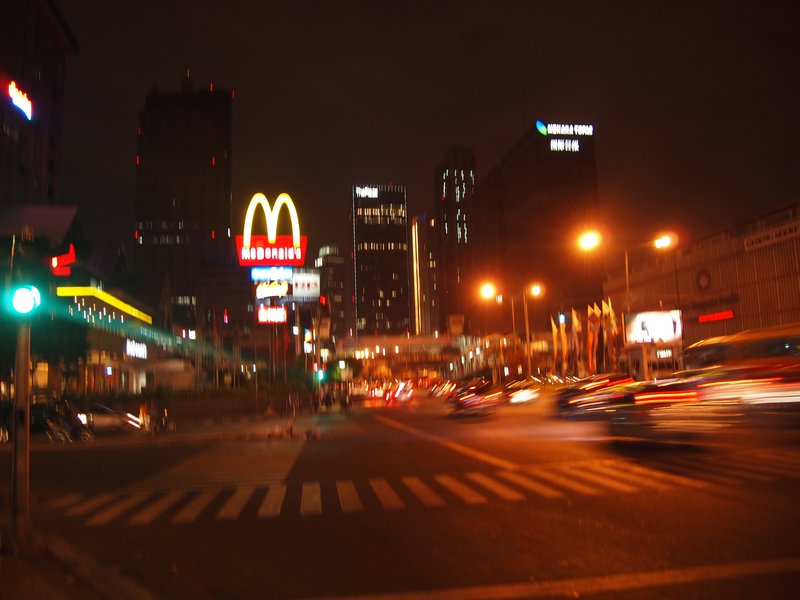 Jakarta at night