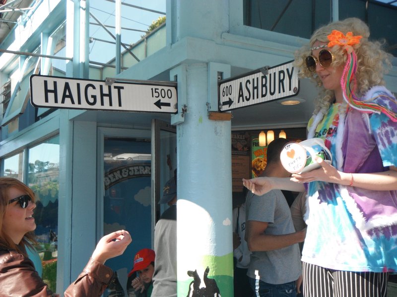Intersection of Haight and Ashbury