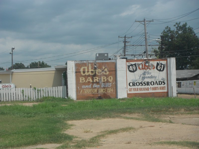 Abe's bar-b-q joint in Clarksdale