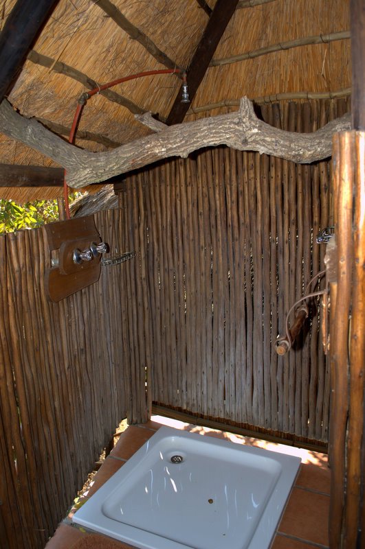 Our tree house shower