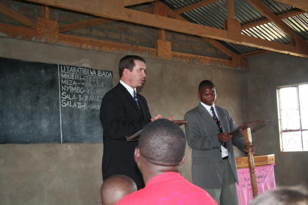 Brent at Kisongo Church of Christ