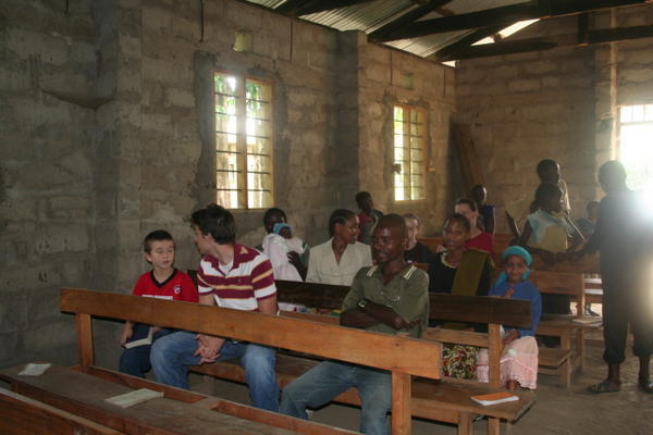 Inside Kioga Church Building