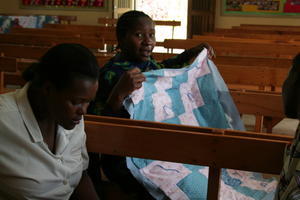 Neema learning to quilt