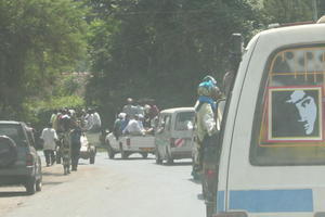 Crazy Arusha roads... 
