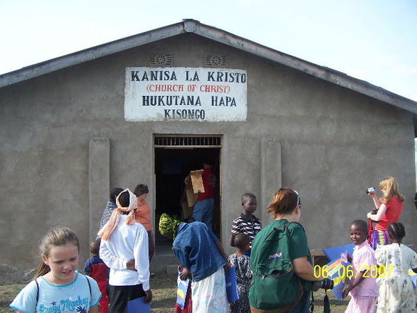 Bible Class held at the Kisongo Building