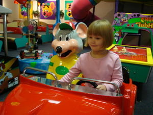 our trip to Chucky Cheese