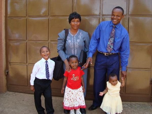 Elijah & Miriam Mboya and their children