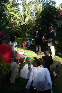 Rod Preaching at Marangu Mwika