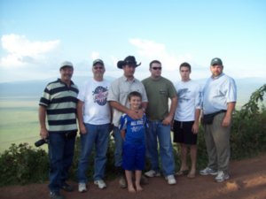 The Oklahoma guys at the Crater