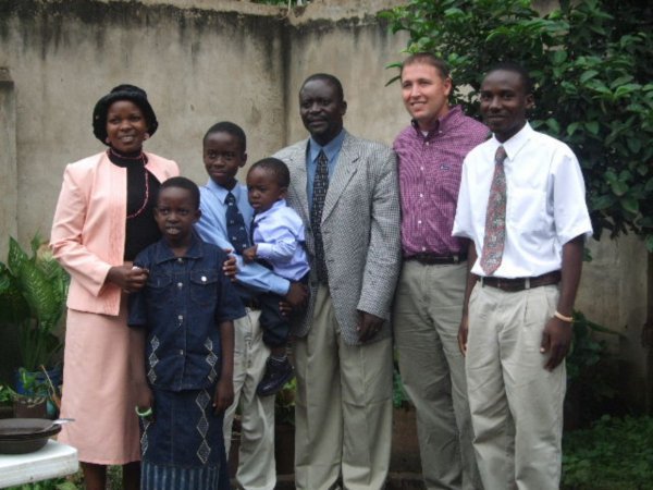 RyanTutan with the Mwakabange family