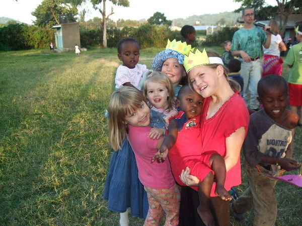 The Missionary kids having fun together