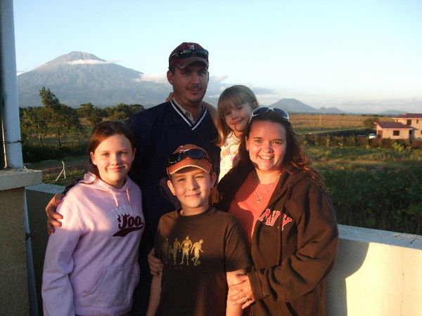 The Richardson Family in Arusha