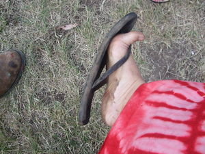My dirty Arusha Feet