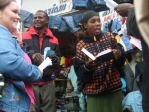 Taking the Bible to the Streets of Arusha